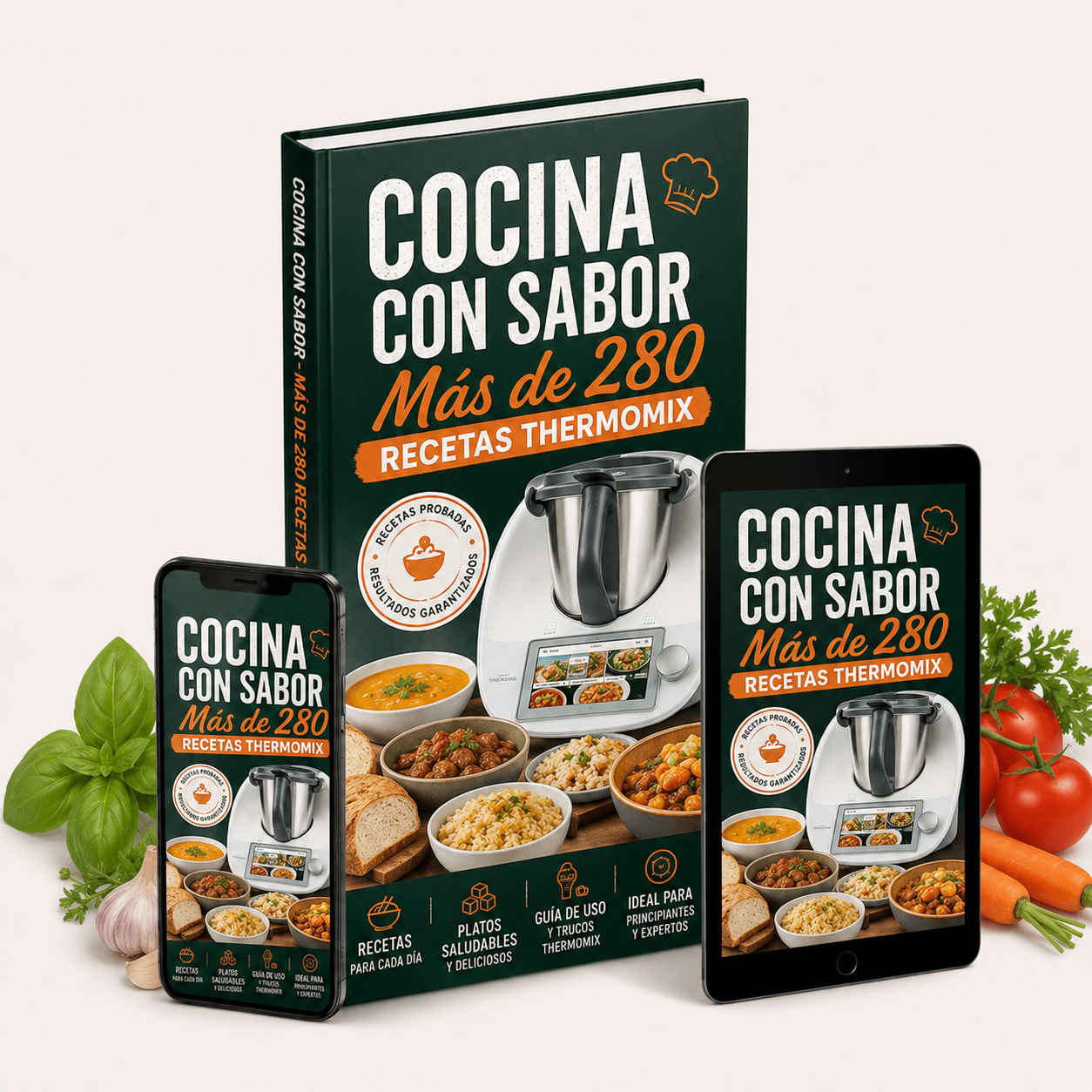 Cocina Con Sabor - Más de 280 Recetas Keto Latinas para Thermomix